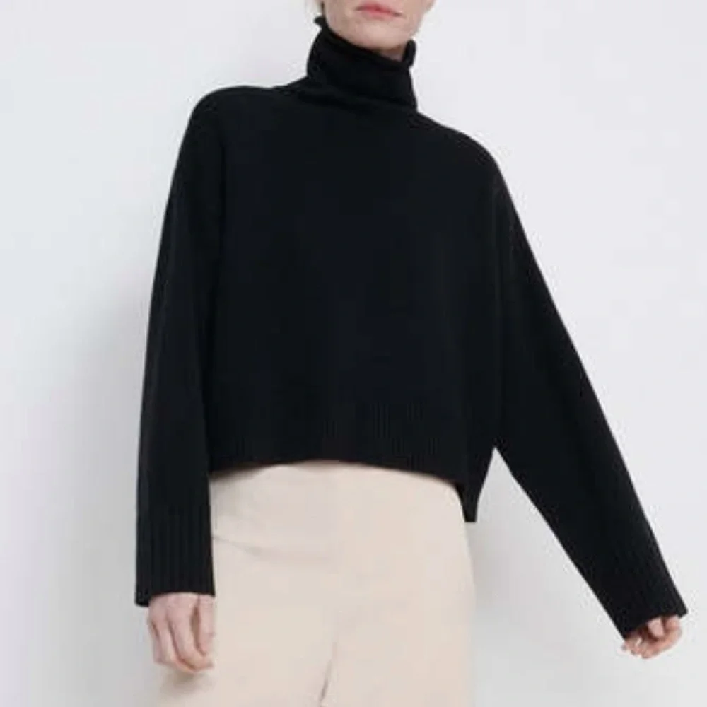 Loulou Studio wool/cashmere Turtleneck Sweater - Picture 4 of 7
